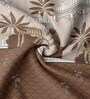 Brown Rangriti King Size Bedding Set with 180TC Bedsheet With Comforter & 2pc Pillow Covers