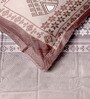 Pink Rangriti King Size Bedding Set with 180TC Bedsheet With Comforter & 2pc Pillow Covers