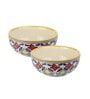 Rangriti Yellow & Red 1000ml Ceramic Serving Bowl