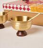 Rani Bagh Brass Dessert Bowl Gift Set