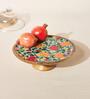 Rani Bagh Wooden Cake Stand , 10"dia