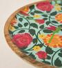 Rani Bagh Wooden Cake Stand , 10"dia