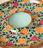 Rani Bagh Wooden Chip & Dip Platter, 12"dia