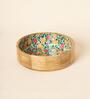 Rani Bagh Wooden Salad Bowl, 10"dia