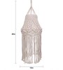 Raphael Beige Cotton Hanging Light