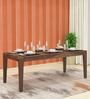 Rapid Solid Wood 8 Seater Dining Table in Provincial Teak Finish