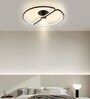 Rapture Black LED Smart Voice Assist Chandelier