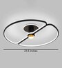Rapture Black LED Smart Voice Assist Chandelier