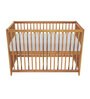 Rapunzel Sheesham wood Crib In Natural Sheesham Finish