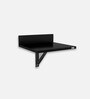 Raquel Wall Mount Bedside Desk in Black Finish