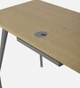 Rateo 1200 Metal Writing Table in Dual Colour