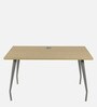 Rateo 1200 Metal Writing Table in Dual Colour