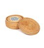 Rattan Coasters Set, Bamboo Coasters, Tea Coasters