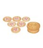 Rattan Coasters Set, Bamboo Coasters, Tea Coasters