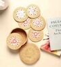 Rattan Coasters Set, Bamboo Coasters, Tea Coasters