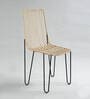 Maggio Rattan Cafe Chair in Beige Colour