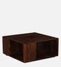 Rauma Mango Wood Coffee Table In Walnut Finish
