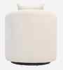 Ravello Svivel Boucl  Fabric Lounge Chair in Cream Colour