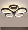Orchid Black Metal LED Ceiling Lights