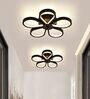 Orchid Black Metal LED Ceiling Lights