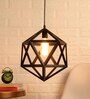 Larry Raven Black Metal Hanging Light