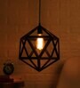 Larry Raven Black Metal Hanging Light
