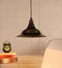 Raven Black Metal Hanging Light