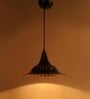 Raven Black Metal Hanging Light