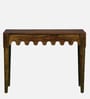 Ravenel Sheesham Wood Console Table In Provincial Teak Finish