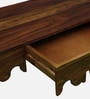 Ravenel Sheesham Wood Console Table In Provincial Teak Finish