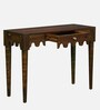 Ravenel Sheesham Wood Console Table In Provincial Teak Finish