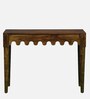 Ravenel Sheesham Wood Console Table In Provincial Teak Finish