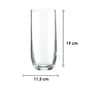 Ravenhead 41.296 Tulip Sleeve of 4 30ml Hiball Glasses, Multi-Colour