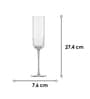 Ravenhead Pisa Flute Glasses Set of 2 23ml