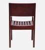 Raviso Teak Wood Arm Chair In Brown Colour (Set of 2)