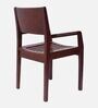 Raviso Teak Wood Arm Chair In Brown Colour (Set of 2)