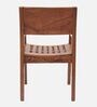Raviso Teak Wood Arm Chair In Teak Colour (Set of 2)