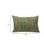 Multicolor Abstract Silk 12 x 18 Inches Cushion Cover