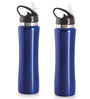 Steel Blue 700 ML Bottle- Set of 2