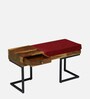 Rawlin Sheesham Wood Bench In Rustic Teak Finish