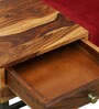 Rawlin Sheesham Wood Bench In Rustic Teak Finish