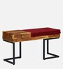 Rawlin Sheesham Wood Bench In Rustic Teak Finish