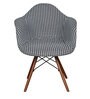 Ray Accent Chair in Light Grey Colour