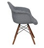Ray Accent Chair in Light Grey Colour