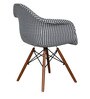 Ray Accent Chair in Light Grey Colour