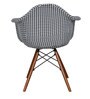 Ray Accent Chair in Light Grey Colour