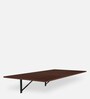 Ray 4 Seater Dining Table in Brown Finish