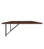Ray 4 Seater Dining Table in Brown Finish