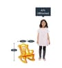 Kids Rocking Infant Chair in Yellow Colour