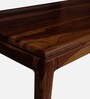 Rayven Sheesham Wood Coffee Table In Walnut Finish